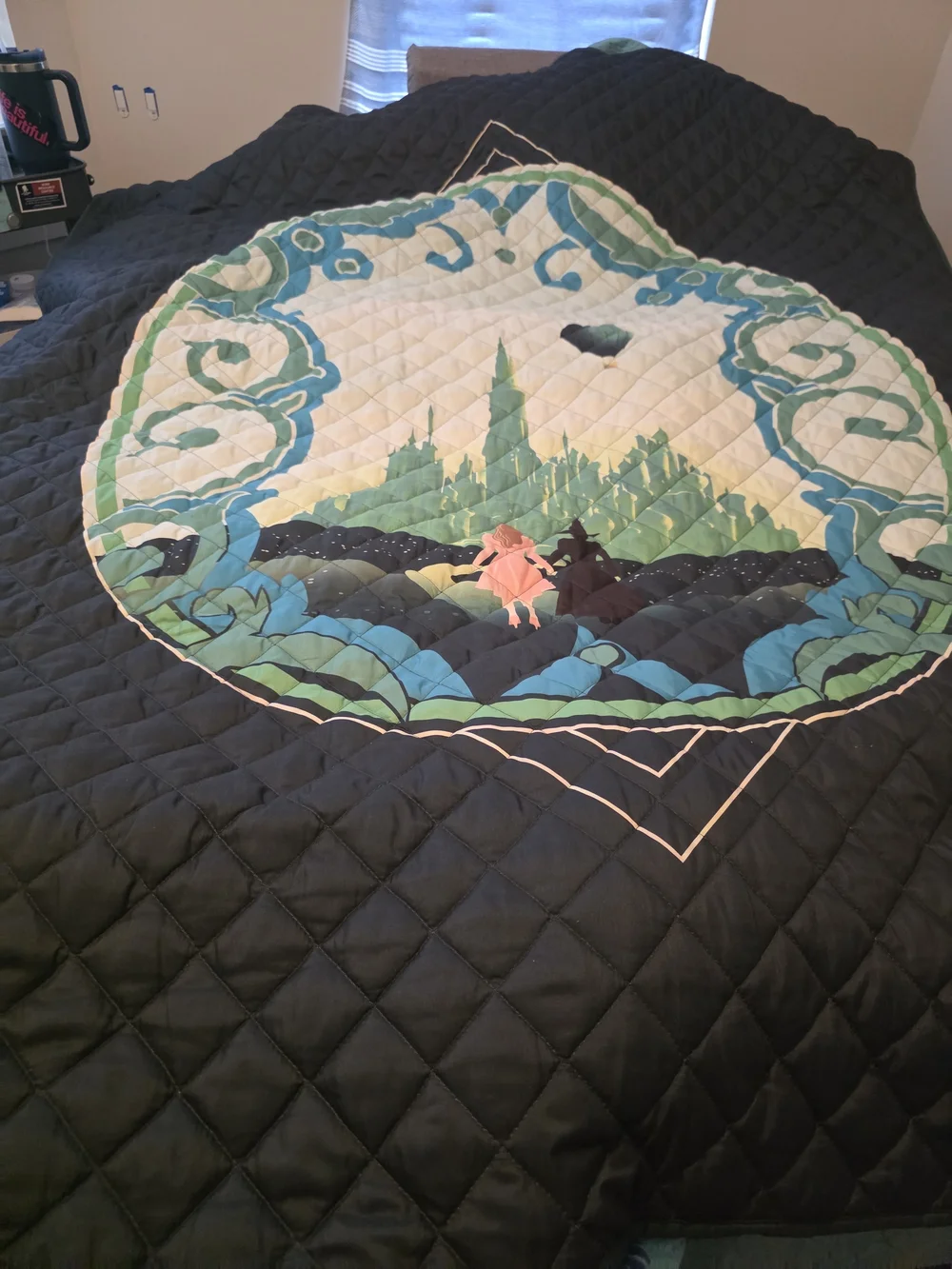 Universal Wicked Twin Reverse Quilt